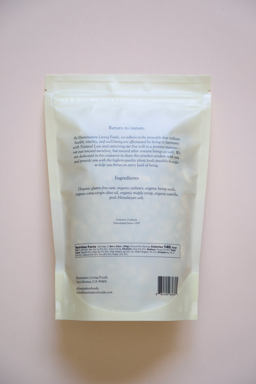 Raw Granola: Cashew Hemp