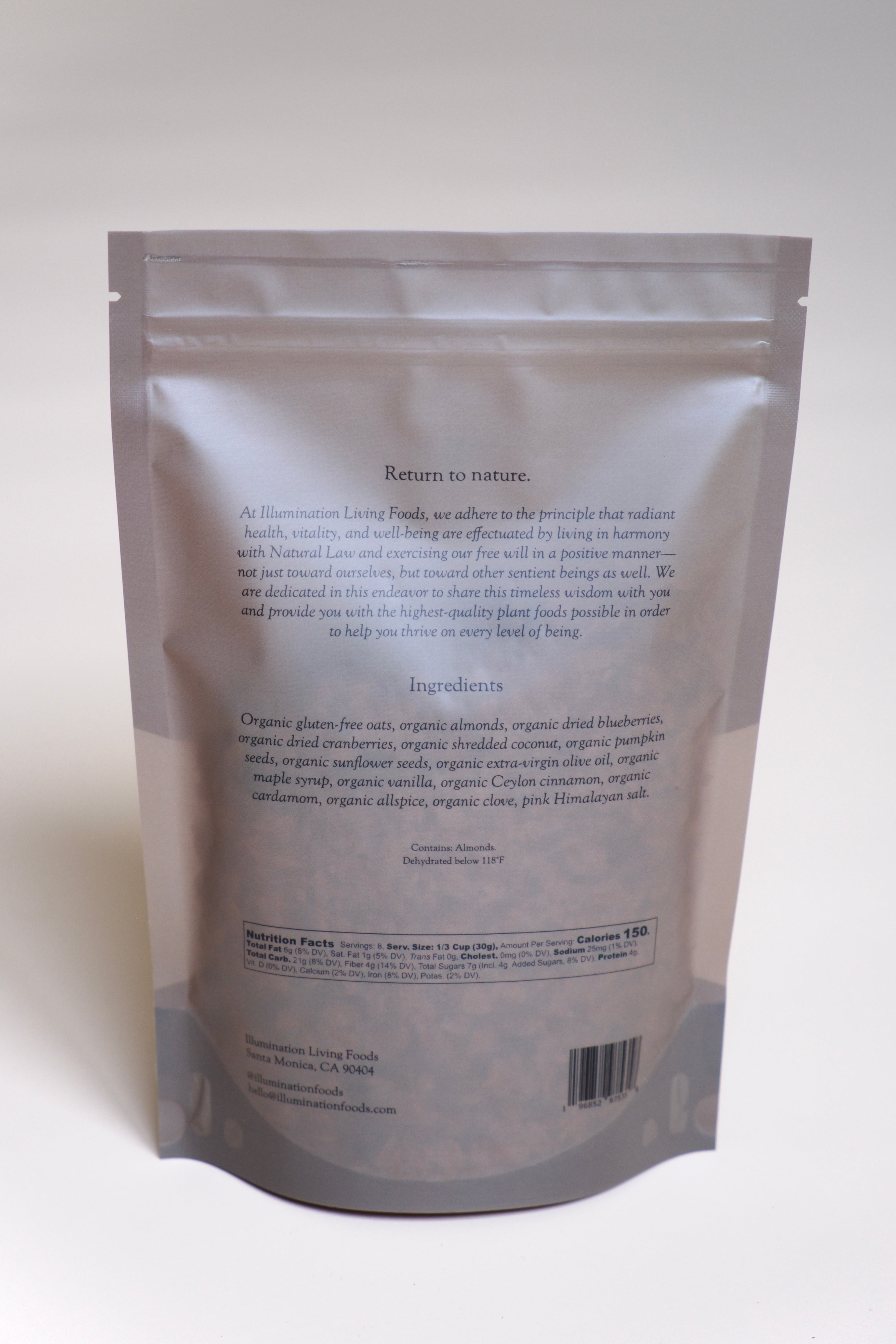 Raw Granola: Maple Spice