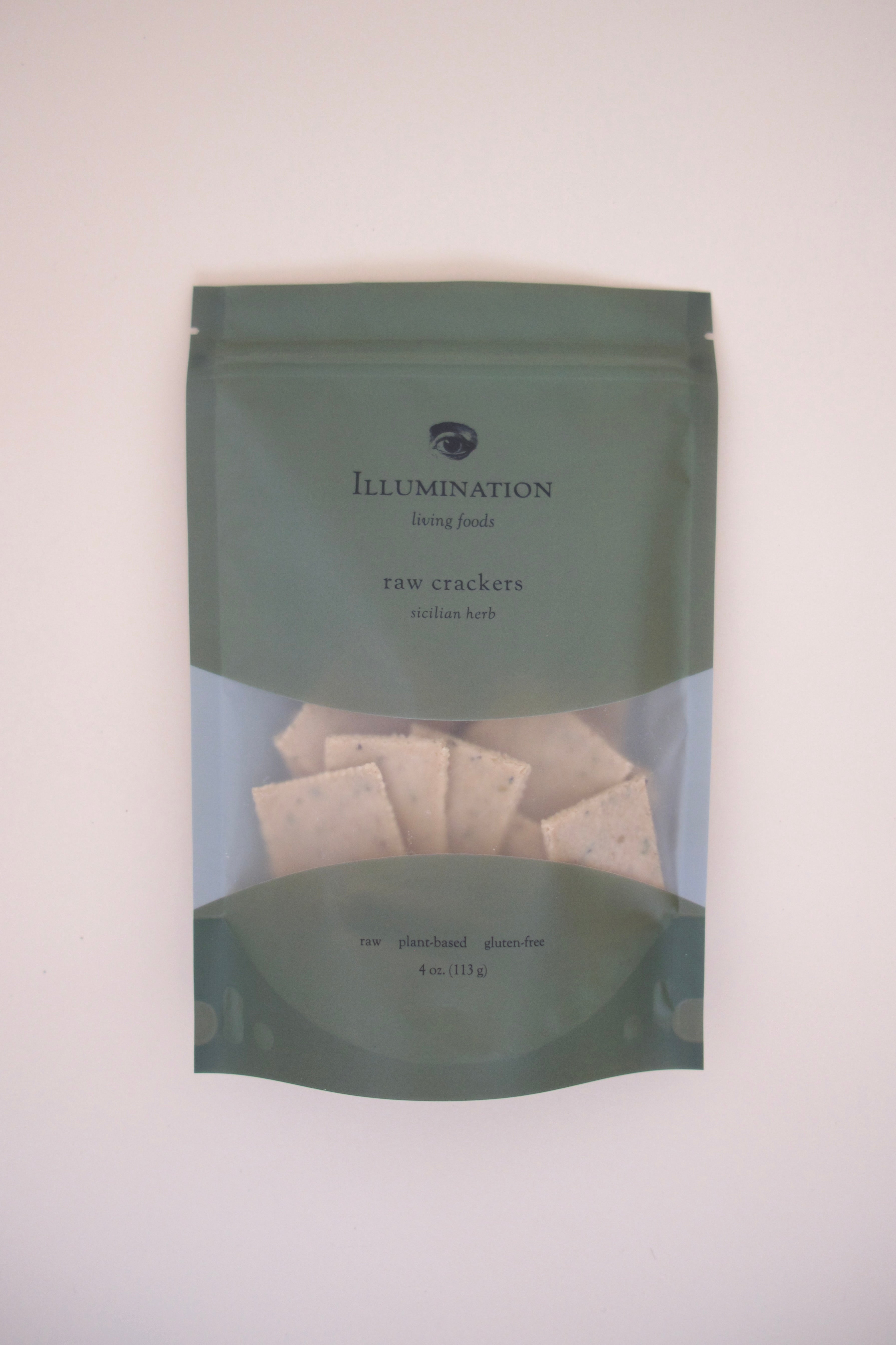Raw Crackers: Sicilian Herb